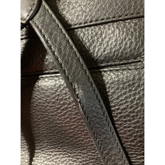 MICHAEL KORS, MEDIUM SIZE BLACK PEBBLED LEATHER BACKPACK (ASIS) main image 4